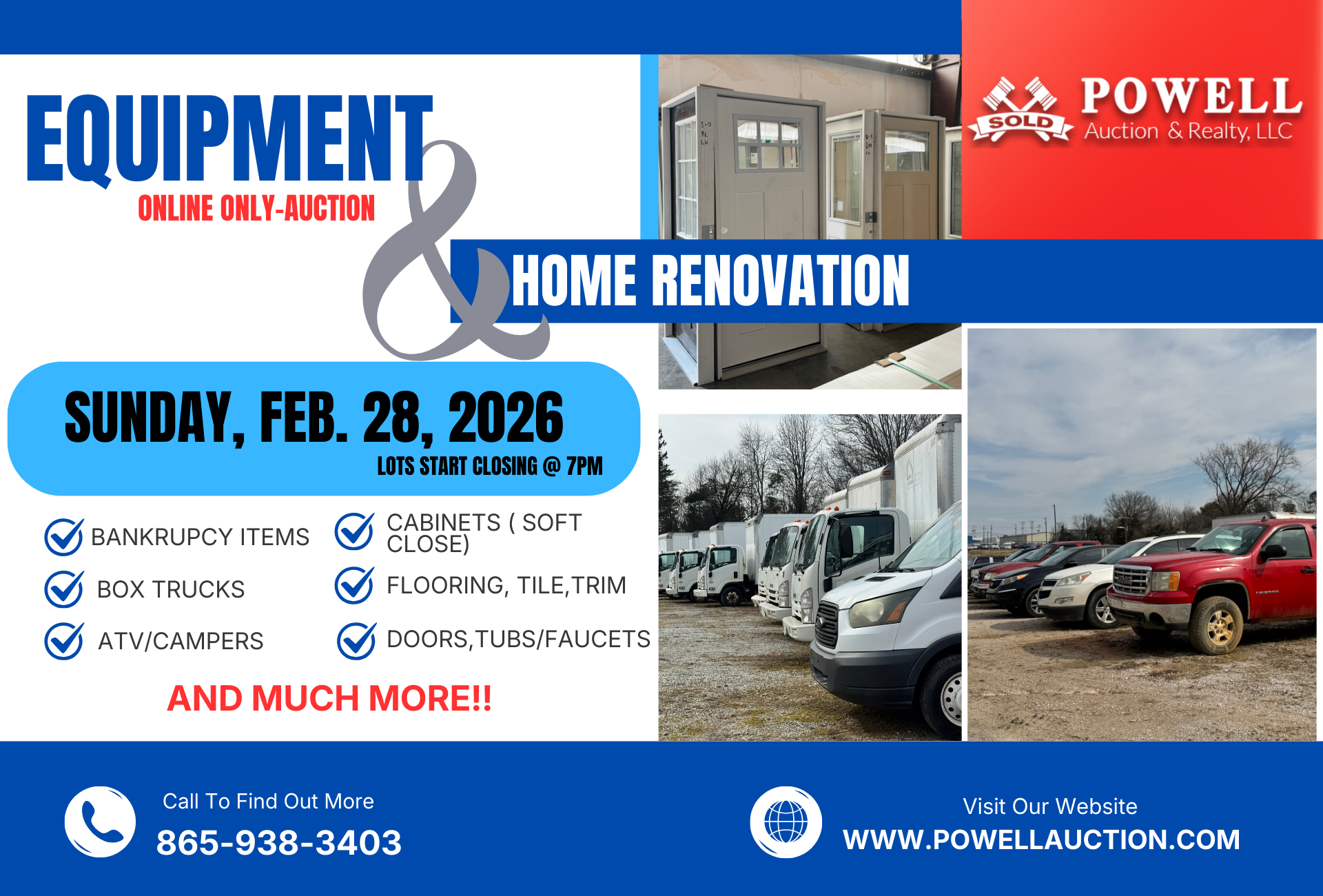 This image is by Powell Auction & Realty.