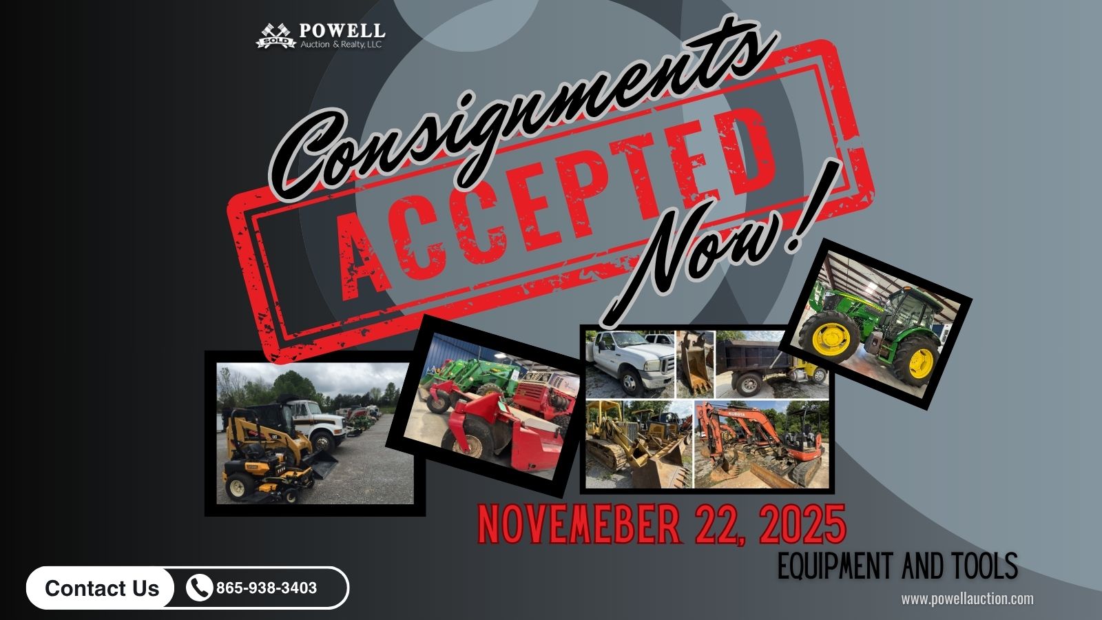 This image is by Powell Auction & Realty.