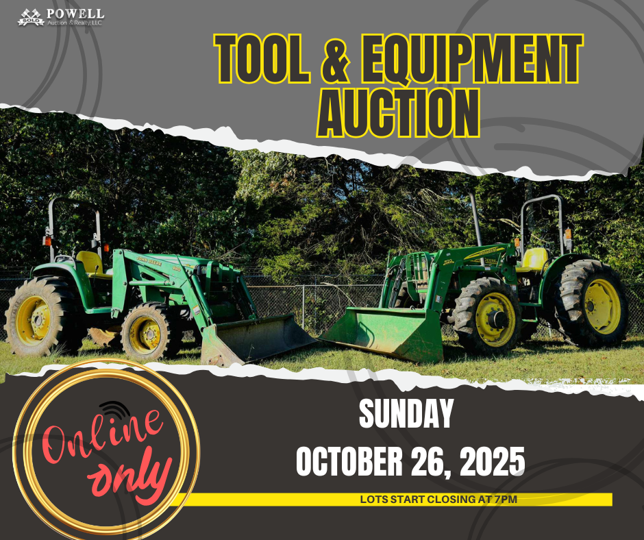 This image is by Powell Auction & Realty.