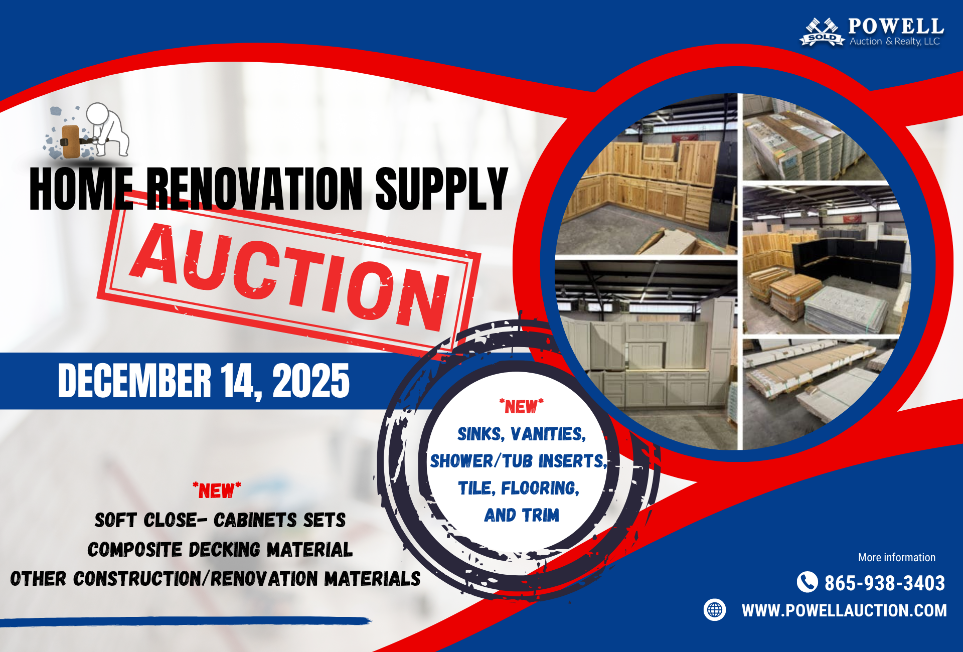 This image is by Powell Auction & Realty.